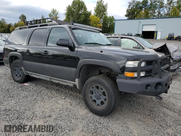 2005 Chevrolet Suburban LS with VIN 3GNFK16Z75G256551, listed as a Copart auction lot 76172014 with 229,260 mi miles and Salvage Title. Bid and sale history available at carsss.com. Image 4.