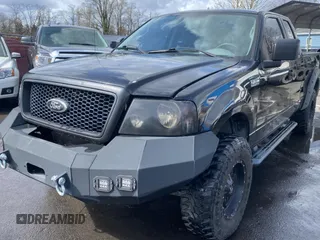 2005 Ford F-150 STX with VIN 1FTRX14W15NB53391, listed as a Copart auction lot 50452905 with 169,403 mi miles and Salvage Title. Bid and sale history available at carsss.com. Image 2.