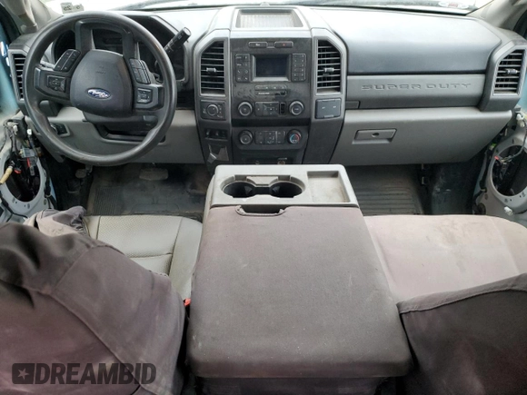 2020 Ford F-350 with VIN 1FD7W3B66LEC14106, listed as a Copart auction lot 53175195 with 63,281 mi miles and Salvage title. Bid and sale history available at DreamBid. Image 8.
