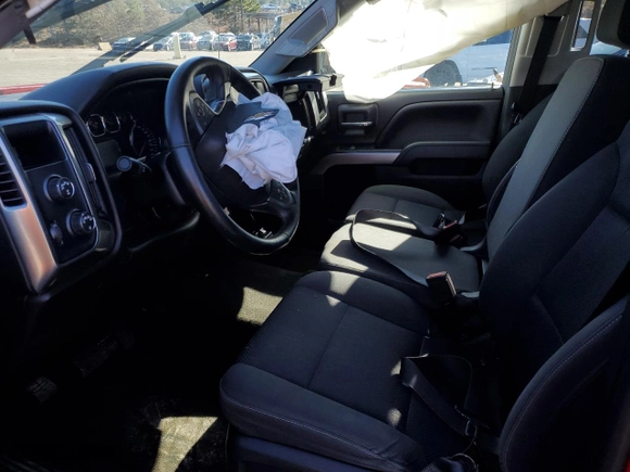 2018 Chevrolet Silverado 1500 LT with VIN 1GCVKREH9JZ297639, listed as a Copart auction lot 86344934 with 0 mi miles and Salvage Title. Bid and sale history available at carsss.com. Image 7.