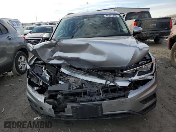 2020 Volkswagen Tiguan S with VIN 3VV0B7AX7LM144629, listed as a Copart auction lot 48051985 with 51,750 mi miles and Salvage title. Bid and sale history available at DreamBid. Image 5.