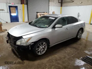2011 Nissan Maxima SV with VIN 1N4AA5AP5BC864480, listed as a Copart auction lot 53142795 with 179,655 mi miles and Salvage Title. Bid and sale history available at DreamBid. Image 1.