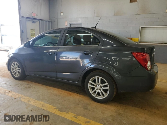 2012 Chevrolet Sonic LT with VIN 1G1JC5SH3C4192144, listed as a Copart auction lot 60973395 with 141,306 mi miles and Salvage title. Bid and sale history available at DreamBid. Image 2.