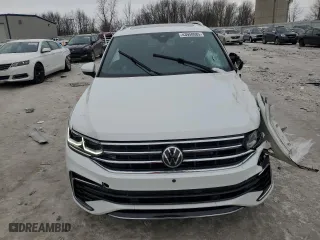 2022 Volkswagen Tiguan SEL R-Line with VIN 3VV4B7AX3NM038974, listed as a Copart auction lot 43958685 with 56,940 mi miles and Non Repairable. Bid and sale history available at carsss.com. Image 5.