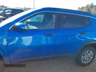 2020 Jeep Compass Sport with VIN 3C4NJDABXLT156953, listed as a IAAI auction lot 41443366 with 52,452 mi miles. Bid and sale history available at carsss.com. Image 14.