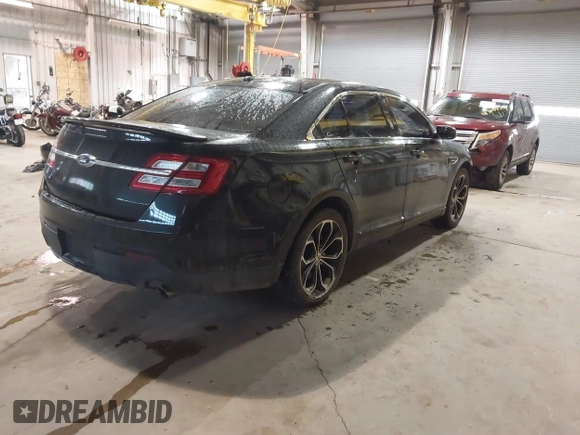 2015 Ford Taurus SHO with VIN 1FAHP2KT1FG181553, listed as a IAAI auction lot 41375137 with 121,006 mi miles and . Bid and sale history available at DreamBid. Image 4.