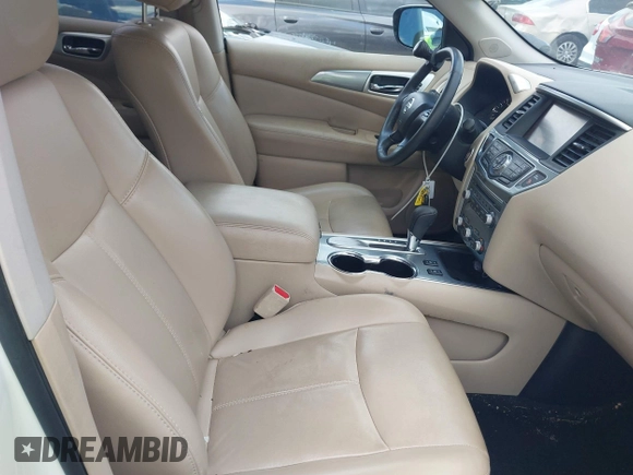 2017 Nissan Pathfinder SV z VIN 5N1DR2MN9HC656258, wystawiony jako IAAI lot #41010118 z przebiegiem 154 944 mil mil oraz . Historia ofert i sprzedaży dostępna na DreamBid. Obrazek 5.