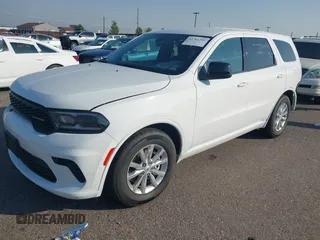 2025 Dodge Durango GT with VIN 1C4RDHDG0SC534554, listed as a IAAI auction lot 42761292 with 6,168 mi miles and . Bid and sale history available at DreamBid. Image 2.