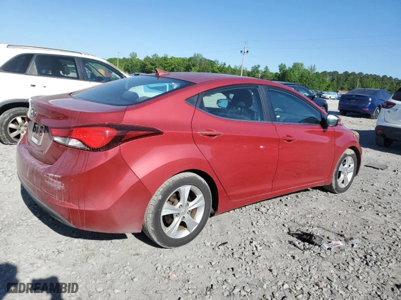 2016 Hyundai Elantra SE with VIN KMHDH4AE2GU553503, listed as a Copart auction lot 53285645 with 190,257 mi miles and Clean Title. Bid and sale history available at carsss.com. Image 4.