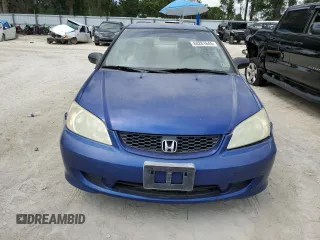 2005 Honda Civic VP z VIN 1HGEM22145L051505, wystawiony jako Copart lot #60281645 z przebiegiem 157 589 mil mil oraz Szkoda całkowita • Salvage title. Historia ofert i sprzedaży dostępna na DreamBid. Obrazek 5.