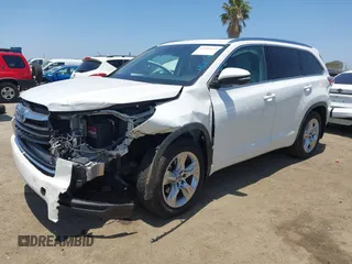2016 Toyota Highlander Limited with VIN 5TDDKRFH8GS329274, listed as a IAAI auction lot 42551665 with 93,293 mi miles and . Bid and sale history available at DreamBid. Image 18.