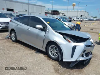 2022 Toyota Prius L Eco with VIN JTDKAMFU4N3170522, listed as a IAAI auction lot 42351817 with 90,561 mi miles and . Bid and sale history available at DreamBid. Image 1.