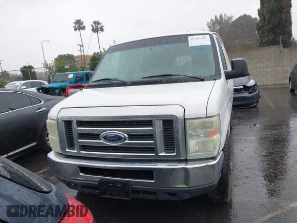 2010 Ford Econoline Cargo Commercial with VIN 1FTSE3EL9ADA46967, listed as a IAAI auction lot 41562287 with 162,158 mi miles and . Bid and sale history available at carsss.com. Image 12.