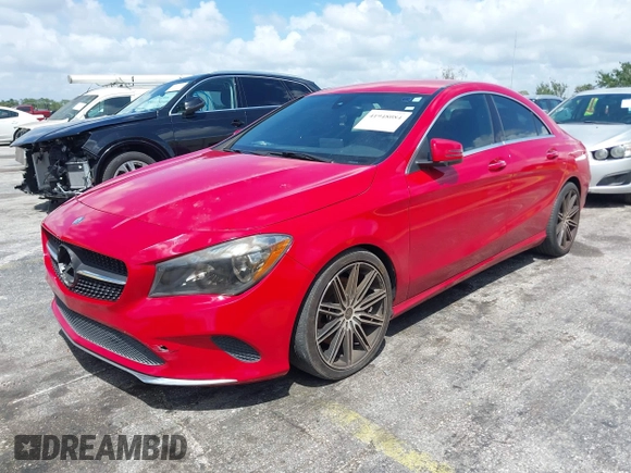 2017 Mercedes-Benz CLA 250 z VIN WDDSJ4EB7HN414193, wystawiony jako IAAI lot #41948084 z przebiegiem 130 298 mil mil oraz . Historia ofert i sprzedaży dostępna na DreamBid. Obrazek 2.