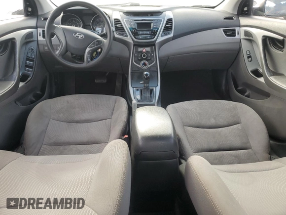 2016 Hyundai Elantra SE with VIN 5NPDH4AEXGH678344, listed as a Copart auction lot 57878685 with Not provided miles and Salvage title. Bid and sale history available at DreamBid. Image 8.