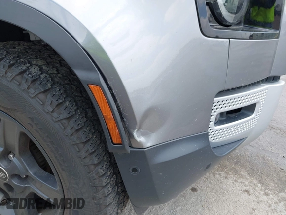 2021 Land Rover Defender with VIN SALEK6RX9M2059022, listed as a IAAI auction lot 42396995 with 53,015 mi miles and . Bid and sale history available at DreamBid. Image 6.