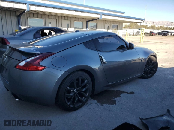 2018 Nissan 370Z Touring with VIN JN1AZ4EH9JM572794, listed as a Copart auction lot 46073765 with 51,377 mi miles and Salvage Title. Bid and sale history available at DreamBid. Image 3.
