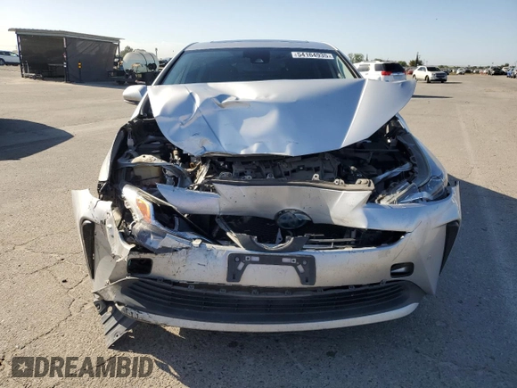 2020 Toyota Prius L Eco z VIN JTDKARFU1L3122471, wystawiony jako Copart lot #54164935 z przebiegiem 130 642 mil mil oraz Szkoda całkowita • Salvage title. Historia ofert i sprzedaży dostępna na DreamBid. Obrazek 5.