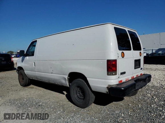 2007 Ford Econoline Cargo Commercial with VIN 1FTNE24L17DA39612, listed as a Copart auction lot 46599225 with Not provided miles and Salvage title. Bid and sale history available at DreamBid. Image 2.