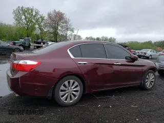 2013 Honda Accord EX-L with VIN 1HGCR2F82DA071858, listed as a Copart auction lot 55749865 with 89,042 mi miles and Salvage Title. Bid and sale history available at DreamBid. Image 3.