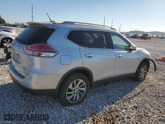 2014 Nissan Rogue SL with VIN 5N1AT2MV9EC754724, listed as a Copart auction lot 42761165 with 112,862 mi miles and Salvage Title. Bid and sale history available at carsss.com. Image 3.