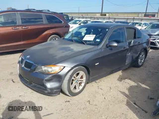 2008 BMW 3 Series 328i with VIN WBAVA37558NL48006, listed as a IAAI auction lot 41255475 with 95,038 mi miles. Bid and sale history available at carsss.com. Image 2.