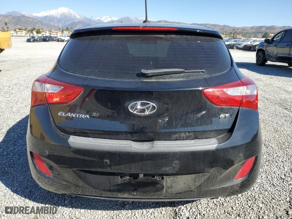 2016 Hyundai Elantra GT with VIN KMHD35LH5GU335941, listed as a Copart auction lot 45768175 with 82,139 mi miles and Salvage Title. Bid and sale history available at carsss.com. Image 6.