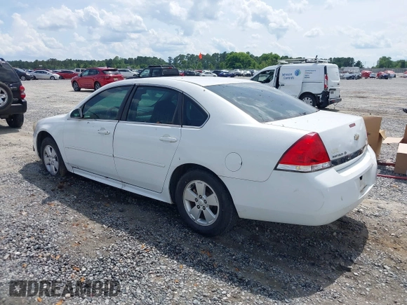 2011 Chevrolet Impala LT Fleet z VIN 2G1WG5EK8B1228874, wystawiony jako IAAI lot #42370142 z przebiegiem 268 661 mil mil oraz . Historia ofert i sprzedaży dostępna na DreamBid. Obrazek 3.