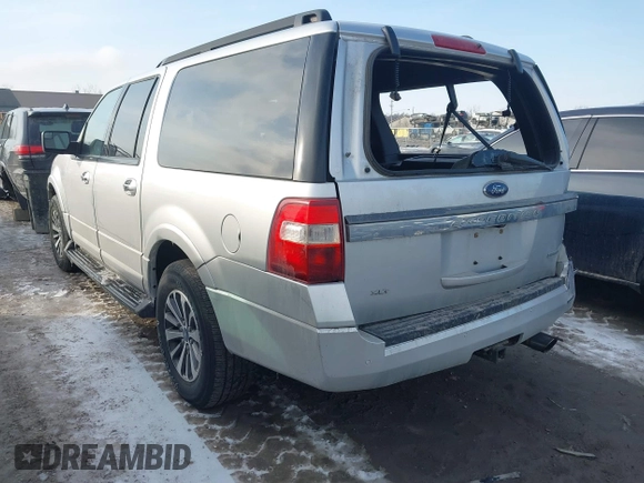 2017 Ford Expedition Max XLT with VIN 1FMJK1JT7HEA74751, listed as a IAAI auction lot 41556232 with 120,356 mi miles and . Bid and sale history available at DreamBid. Image 3.