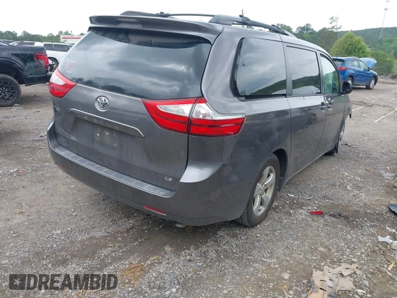 2015 Toyota Sienna LE AAS с VIN 5TDKK3DCXFS533200, выставлен на аукционе IAAI как лот 42123768 с пробегом 136 316 миль миль и . История ставок и продаж доступна на DreamBid. Изображение 4.