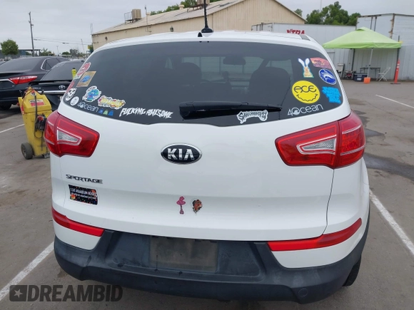 2013 Kia Sportage LX with VIN KNDPBCA21D7356092, listed as a IAAI auction lot 42111086 with 102,521 mi miles and . Bid and sale history available at carsss.com. Image 16.