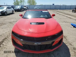 2019 Chevrolet Camaro 2SS z VIN 1G1FH3D7XK0126969, wystawiony jako Copart lot #55491575 z przebiegiem 9 156 mil mil oraz Szkoda całkowita • Salvage title. Historia ofert i sprzedaży dostępna na DreamBid. Obrazek 5.