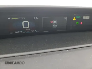 2022 Toyota Prius L Eco with VIN JTDKAMFU6N3187693, listed as a Copart auction lot 44617075 with 26,821 mi miles and Salvage Title. Bid and sale history available at DreamBid. Image 9.