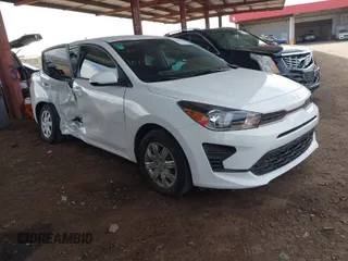 2023 Kia Rio S with VIN 3KPA24AD0PE616497, listed as a IAAI auction lot 41883848 with 8,717 mi miles. Bid and sale history available at carsss.com. Image 1.