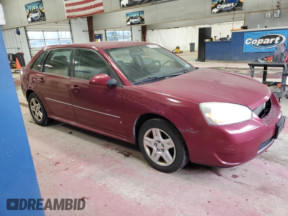 2006 Chevrolet Malibu Maxx LT with VIN 1G1ZT63856F153930, listed as a Copart auction lot 87663775 with 106,367 mi miles and Salvage Title. Bid and sale history available at carsss.com. Image 4.