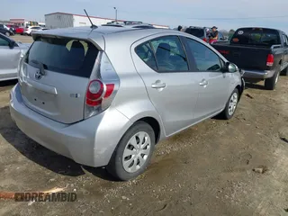 2014 Toyota Prius One with VIN JTDKDTB39E1067395, listed as a IAAI auction lot 41613735 with 207,466 mi miles and . Bid and sale history available at DreamBid. Image 4.