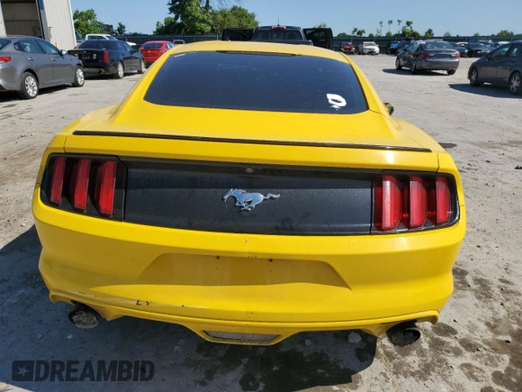 2017 Ford Mustang EcoBoost with VIN 1FA6P8TH0H5322714, listed as a Copart auction lot 57985815 with 103,310 mi miles and Salvage title. Bid and sale history available at DreamBid. Image 6.