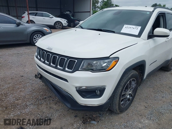 2019 Jeep Compass Latitude с VIN 3C4NJCBBXKT699338, выставлен на аукционе IAAI как лот 42257672 с пробегом 102 970 миль миль и . История ставок и продаж доступна на DreamBid. Изображение 19.