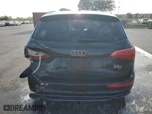2012 Audi Q5 3.2L Premium Plus with VIN WA1DKAFP8CA136276, listed as a Copart auction lot 52168905 with 142,393 mi miles and Salvage Title. Bid and sale history available at carsss.com. Image 6.