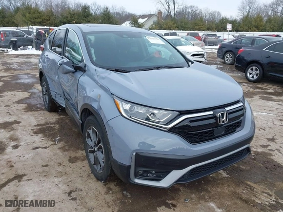 2022 Honda CR-V EX with VIN 2HKRW2H50NH632086, listed as a IAAI auction lot 41543656 with 39,735 mi miles. Bid and sale history available at carsss.com. Image 1.