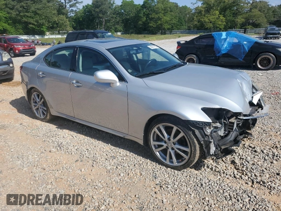 2006 Lexus IS 250 z VIN JTHBK262065010352, wystawiony jako Copart lot #54377755 z przebiegiem 83 231 mil mil oraz Szkody całkowita. Historia ofert i sprzedaży dostępna na DreamBid. Obrazek 4.