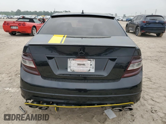 2008 Mercedes-Benz C 350 Sport with VIN WDDGF56XX8F153515, listed as a Copart auction lot 51363055 with 108,112 mi miles and Salvage Title. Bid and sale history available at DreamBid. Image 6.
