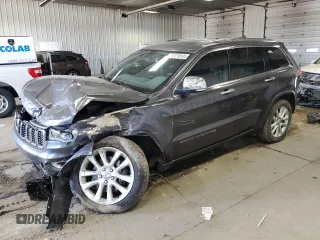 2017 Jeep Grand Cherokee Limited 75th Anniversary with VIN 1C4RJFBT4HC905477, listed as a Copart auction lot 63218505 with 156,117 mi miles and Non repairable. Bid and sale history available at DreamBid. Image 1.