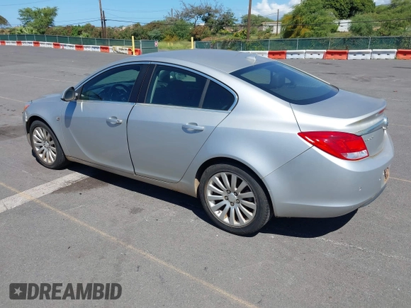 2011 Buick Regal CXL RL3 with VIN W04GR5EC5B1030249, listed as a IAAI auction lot 41785624 with 48,973 mi miles and . Bid and sale history available at DreamBid. Image 3.