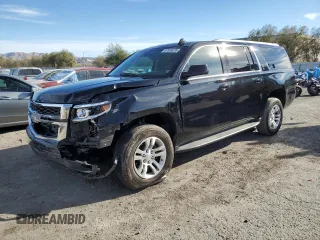 2018 Chevrolet Suburban LT with VIN 1GNSCHKC1JR197450, listed as a Copart auction lot 87889235 with 58,791 mi miles and Salvage Title. Bid and sale history available at carsss.com. Image 1.