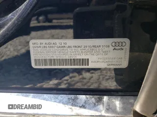 2011 Audi A8 z VIN WAURVAFD6BN013525, wystawiony jako Copart lot #57682755 z przebiegiem 248 492 mil mil oraz Czysty tytuł • Clean title. Historia ofert i sprzedaży dostępna na DreamBid. Obrazek 12.