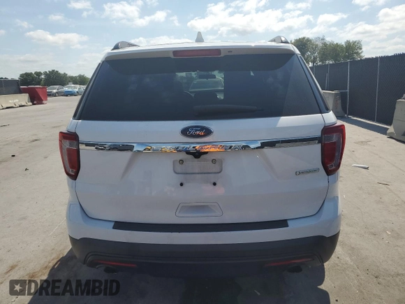 2017 Ford Explorer with VIN 1FM5K7BH0HGE40763, listed as a Copart auction lot 53964455 with 148,806 mi miles and Salvage Title. Bid and sale history available at DreamBid. Image 6.