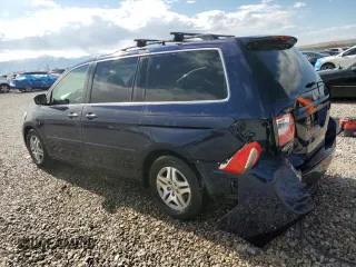 2006 Honda Odyssey EX z VIN 5FNRL38496B023830, wystawiony jako Copart lot #57497265 z przebiegiem 123 839 mil mil oraz Szkoda całkowita • Salvage title. Historia ofert i sprzedaży dostępna na DreamBid. Obrazek 2.
