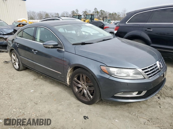 2013 Volkswagen CC VR6 Lux with VIN WVWHU7AN6DE509321, listed as a Copart auction lot 47990795 with 441,969 mi miles and Salvage Title. Bid and sale history available at carsss.com. Image 4.