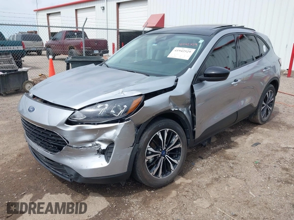 2021 Ford Escape SE Hybrid with VIN 1FMCU0BZ0MUB14085, listed as a IAAI auction lot 41942529 with 34,889 mi miles and . Bid and sale history available at DreamBid. Image 17.